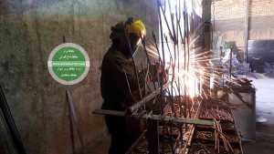 حفاظ شاخ گوزنی حفاظ نیزار حفاظ روی دیوار
