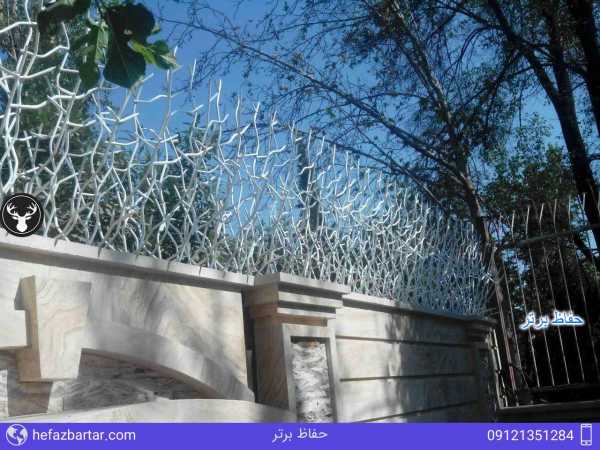 حفاظ روی دیوار , حفاظ شاخ گوزنی , نرده حفاظ شاخ گوزنی