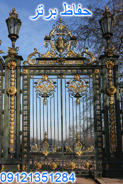 درب ویلائی جدید،درب فرفورژه , درب ویلایی زیبا